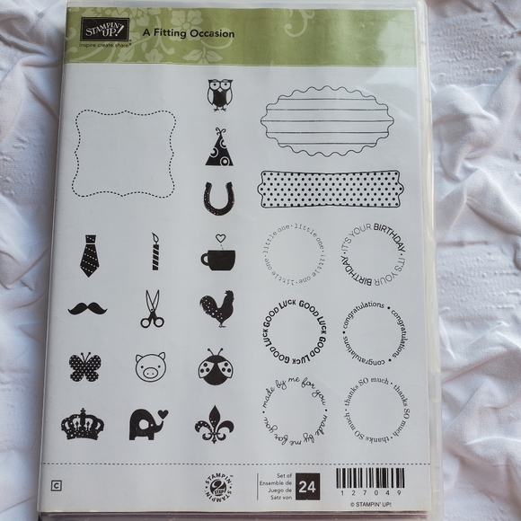 Stampin'Up! A Fitting Occasion Stamps